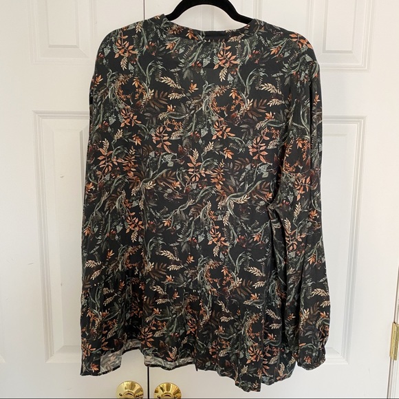 El Corte Ingles Floral Print Viscose Blouse - Picture 8 of 9